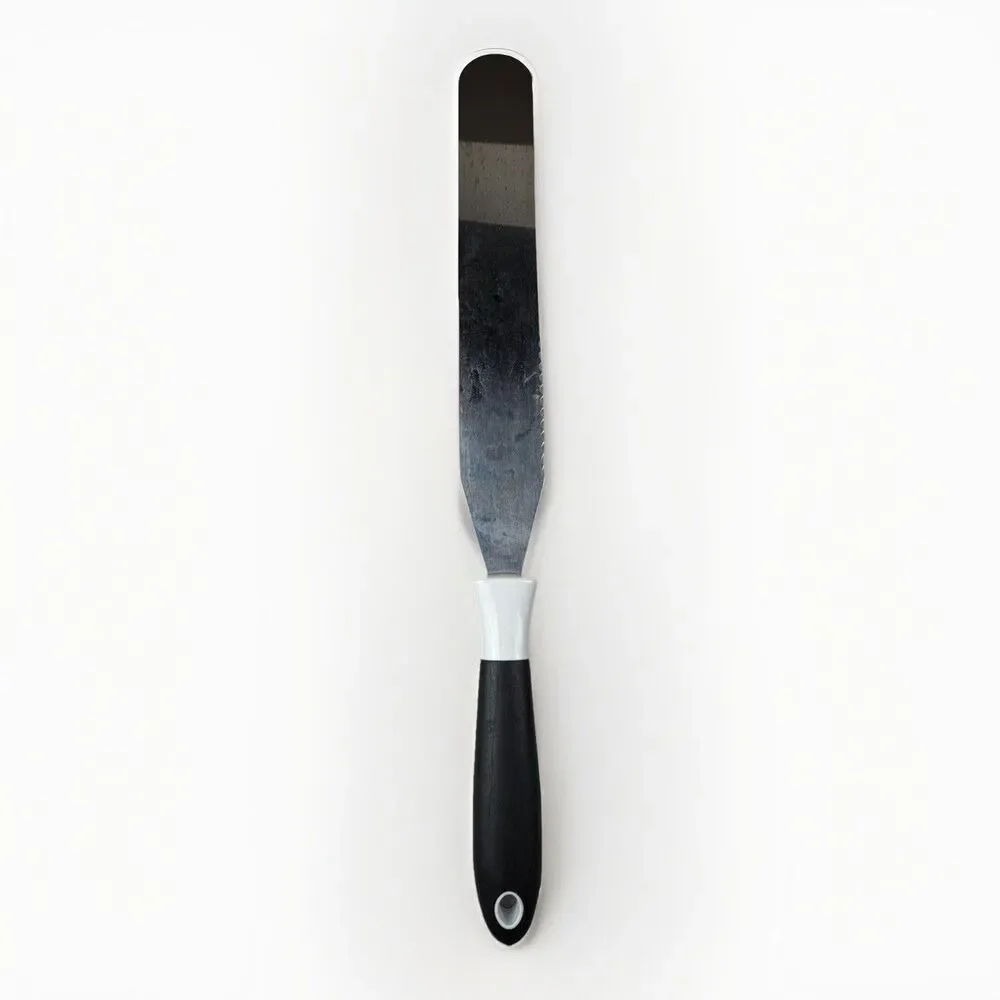 Vintage / Martha Stewart‎ Large Serrated Rounded Knife Spatula Kitchen Tool
